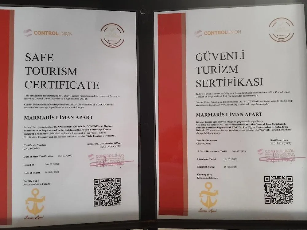 ***  Liman Apart Hotel Marmaris Turkije